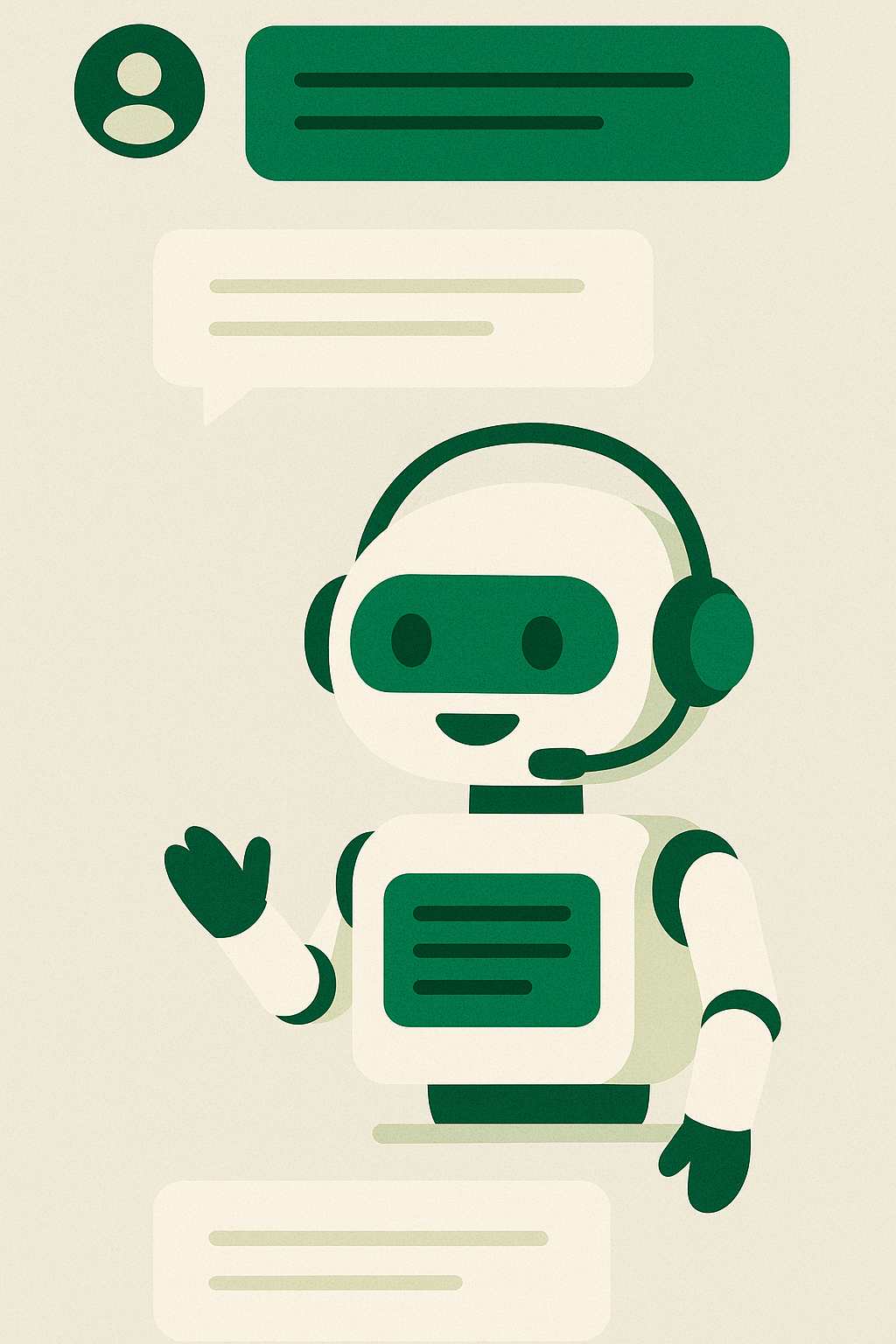 chatbot responding to queries